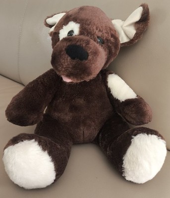 Build-A-Bear Welpe Lil Fudge/Brownie Puppy von 2012-2014 Stoftier Kuscheltier