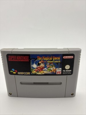 The Magical Quest Starring Mickey Mouse (Super Nintendo) SNES Spiel Modul [GUT]