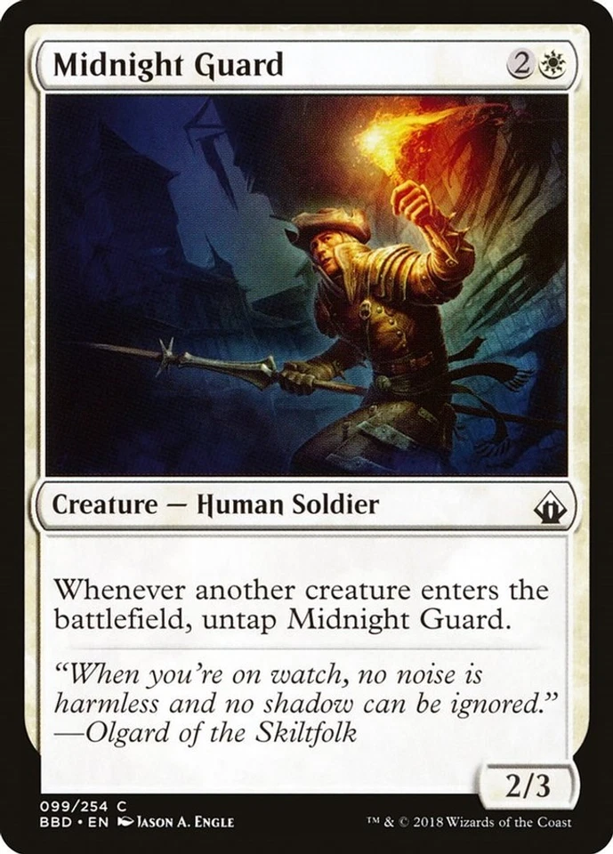 Midnight Guard Magic The Gathering Battlebond - 99 NM - Image 1 of 1