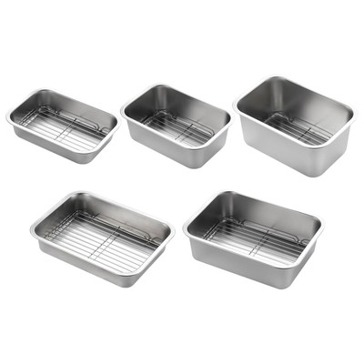 Backform Toasterform mit Gestell Ölfilter Netz Antihaft Brotformen Backen