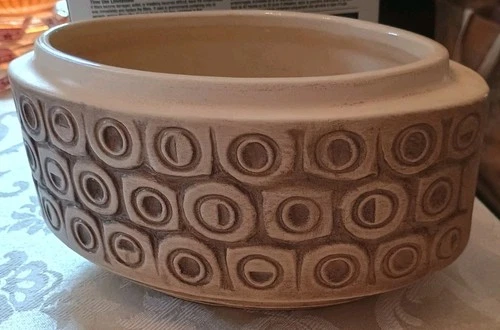 McCoy Scandia Beige Vase Planter Mod Retro Mid Century MCM Pottery USA #33