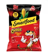 🟠 New Limited Edition Smartfood CHEETOS Cheese Cheddar Popcorn Bag 7oz