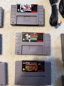 Hyperkin RetroN 2 NES SNES Console Bundle 13 Games Loony Tunes B-Ball Works!