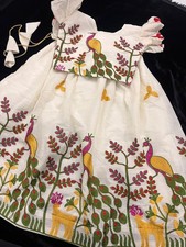 Girls  Kids Bollywood Sumer Edition Pure Cotton Silk Lehenga With Blouse 22-KL