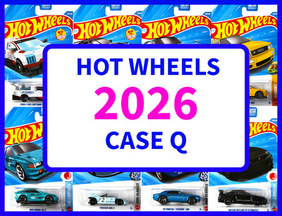 HOT WHEELS 2026 Mainline Q Case U-PICK