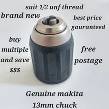Genuine Makita Cordless Drill Chuck Suit 1/2unf Brand New