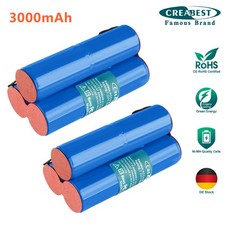 2stk 7.2V 3000mAh Ni-MH Akku Für Wolf ACCU 80 Strauchschere BS80 ACCU BS80