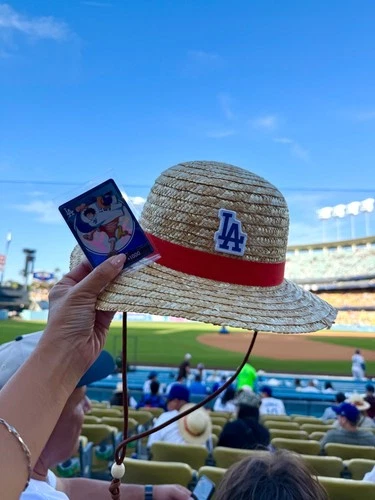 2026 Dodgers x One Piece Night Promo Card Monkey D Luffy SGA