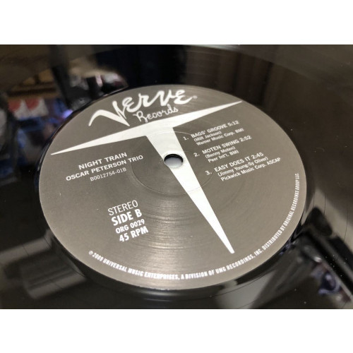 Oscar Peterson Trio Night Train 45回転 2LP Oscar Peterson: Night Train LP - Verve Record Store