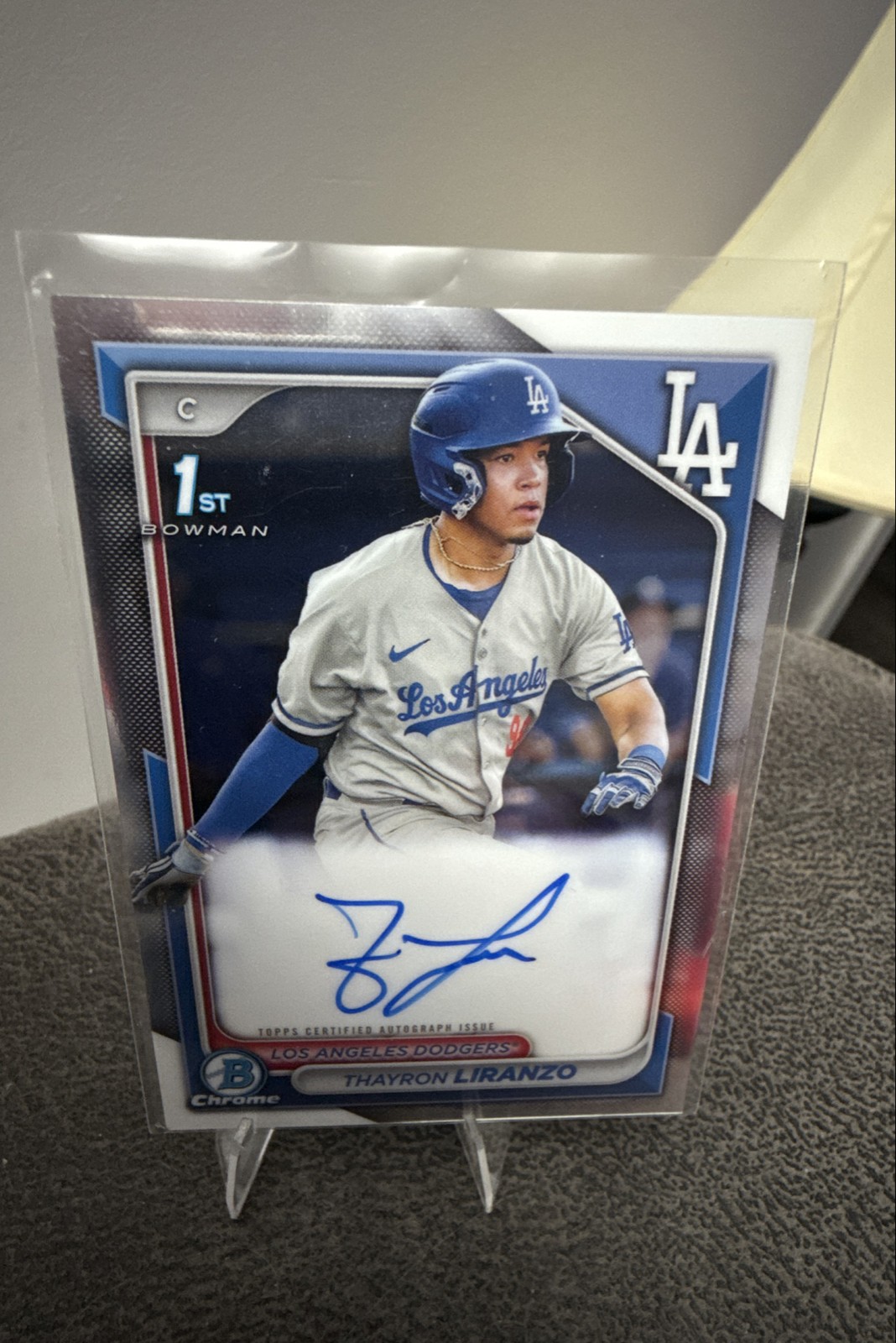 2024 Bowman Chrome - Prospect Autographs Thayron Liranzo #CPA-TL (AU, RC)