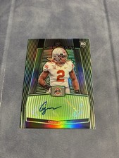 2020 Panini Chronicles Draft Picks Obsidian SP RC Auto Chase Young #ed /15 OSU