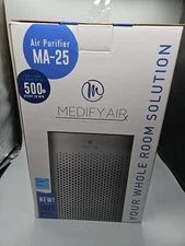 Medify Air Medical Grade HEPA Personal Air Purifier MA-25, SILVER New In Box