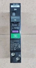 15A Dual Function  GFCI AFCI SQUARE D  QO115PAFGF Ground fault Arc