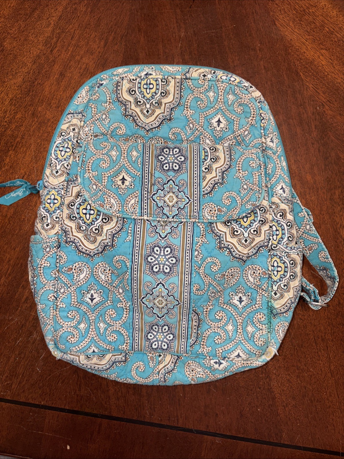 Vera Bradley Backpack Paisley Teens Young Adult Campus College