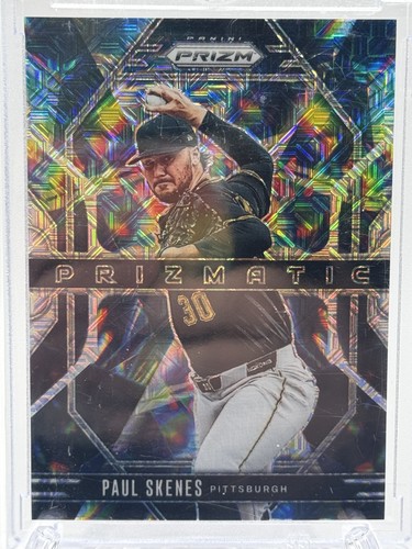 Paul Skenes [Blue Pulsar] #7 2025 Panini Prizm Prizmatic card
