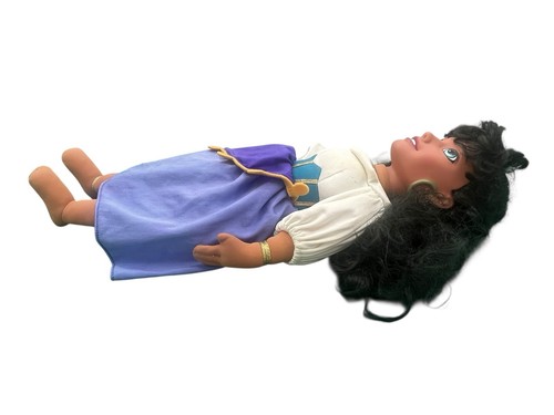 Vintage Disney 1995 Esmerelda Doll Hunchback of Notre Dame Gypsy 18" - Picture 5 of 7