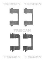 Triscan ZubehöRsatz, Scheibenbremsbelag Vorderachse U.A. FüR Nissan, Renault