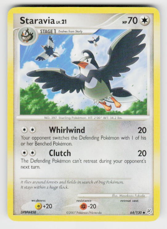 Diamond and Pearl #64/130 Staravia