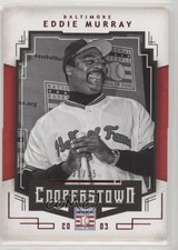 2015 Panini Cooperstown HOF Induction Red 32/35 Eddie Murray #31 HOF e6p