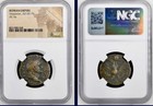 69AD-79AD Roman Emperor Vespasian NGC As Ancient Coin Certified Genuine
