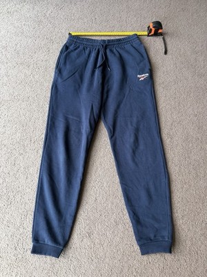 Reebok  Jogginghose S   Navy Blue Cotton Blend Track Pants