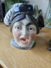 Women's Suffragette memorabilia, Ceramic tobacco/biscuit jar, ca. 1910