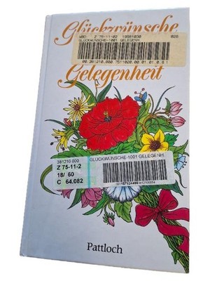 Pattloch Geschenkbuch Hardcover Deutsch Blumenmuster Anlass