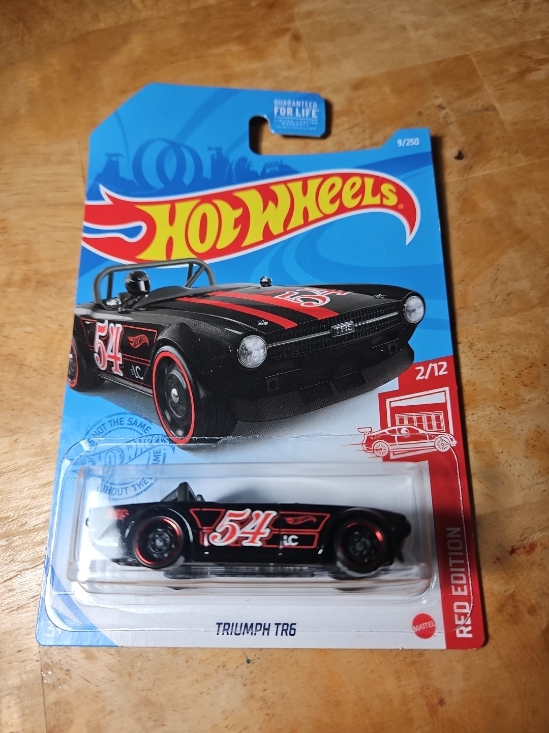 Hot Wheels 2021 HW Red Edition Triumph TR6 Target Exclusive 2/12
