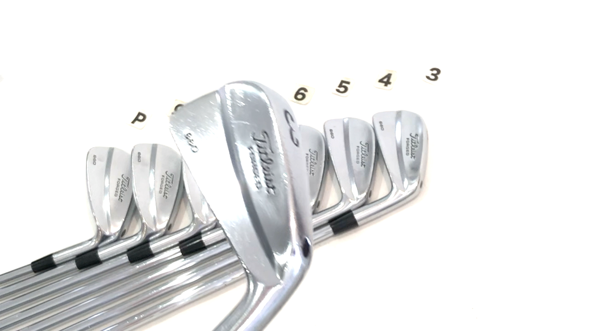 Titleist 660 Forged 8p 3-4-5-6-7-8-9-Pw RH Golf Iron Set DG