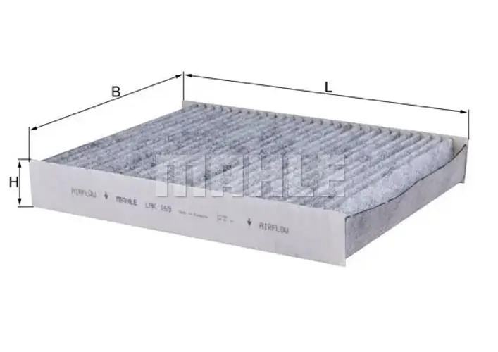 Pollen / Cabin Filter LAK169 Mahle 1204464 1353269 1452330 1713178 256H19G244AA - Image 3