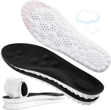 4D Cloud-Like Comfort Soles for Men - Soft Memory Foam Cushioning Insoles - Trim