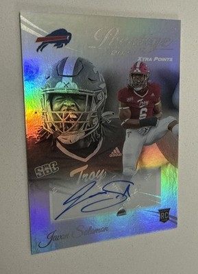2024 Panini Prestige - Javon Solomon -  AUTO Xtra Points Rookie RC #376 - Bills