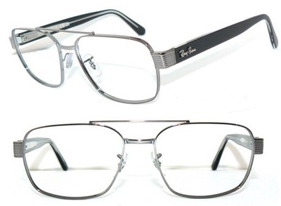 Ray Ban BRILLE GRAU SCHWARZ RB 3751 V 2502 58 HERREN FASSUNG groß 8417 NEU PILOT