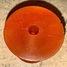 Stoltz polyurethane deep v boat trailer roller orange new