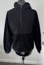 The North Face Women's Black Denali Polartec Fleece Jacket Full Zip sz XS
