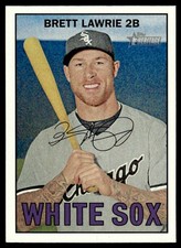 Brett Lawrie 2016 Topps Heritage #207 Chicago White Sox 26818 Baseball Card