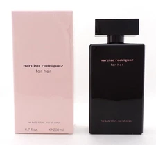 Narciso Rodriguez for Her by Narciso Rodriguez 3.3 oz. B/Lotion. New Sealed Box