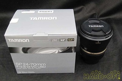 Tamron 24-70mm f/2.8 Di VC USD Standard Zoom Lens for Full-Frame Cameras