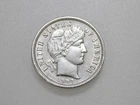 1907 10C BARBER SILVER DIME