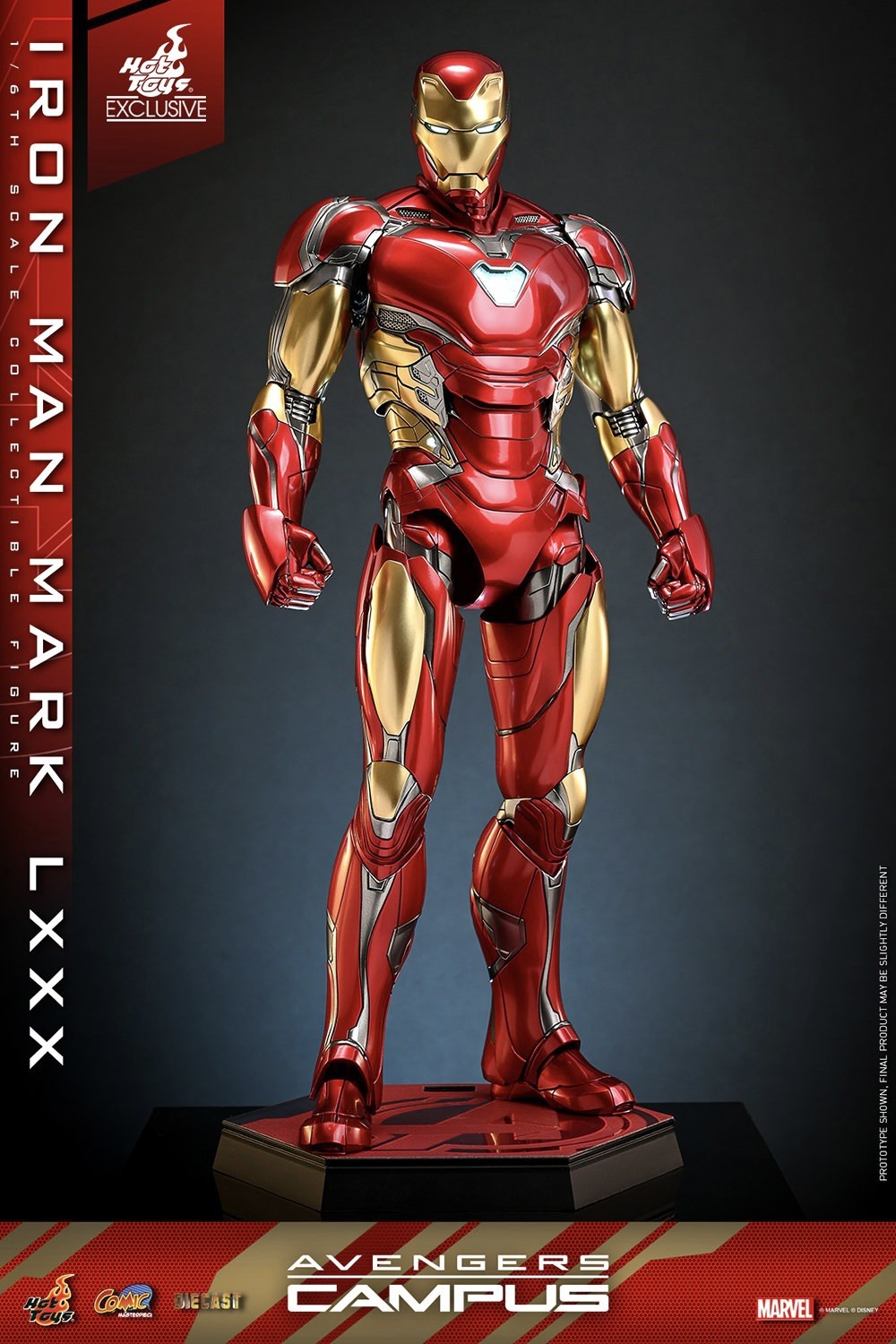 Hot Toys Avengers Campus Iron Man Mark LXXX (80) 1/6 Figure CMS018-D60