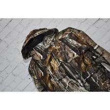 Game Winner Hunting Jacket Womens Size Large Green Brown Real Tree Polyester