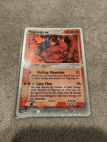 Pokemon Magcargo ex 95/97 - Dragon - Holo - ULTRA RARE 