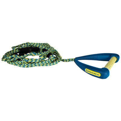 Hyperlite 25' Pro Surf Rope w/ Handle - Blue/Yellow