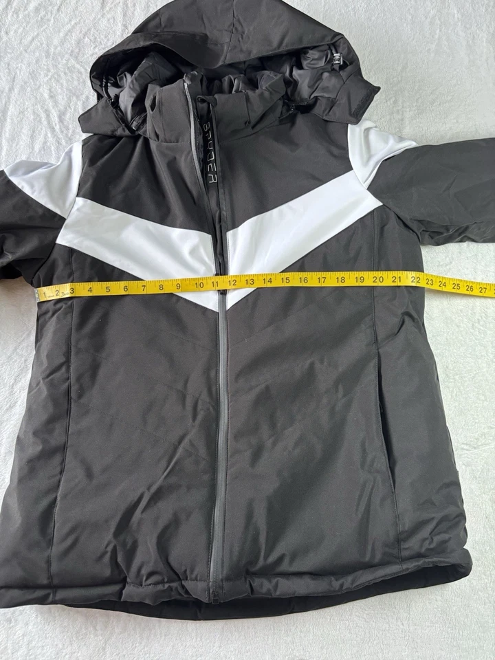 Spyder 3-in-1 hooded insulated men’s snow jacket black NWT size XL $180 - Image 4 of 4