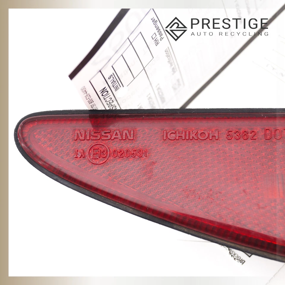 2002-2004 INFINITI I35 Side Marker Light Reflector Lamp Rear Right 26180-3Y300 - Image 3 of 4
