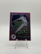 2021 Panini Prizm Draft Picks #PDP197 Jack Leftwich Pink Velocity