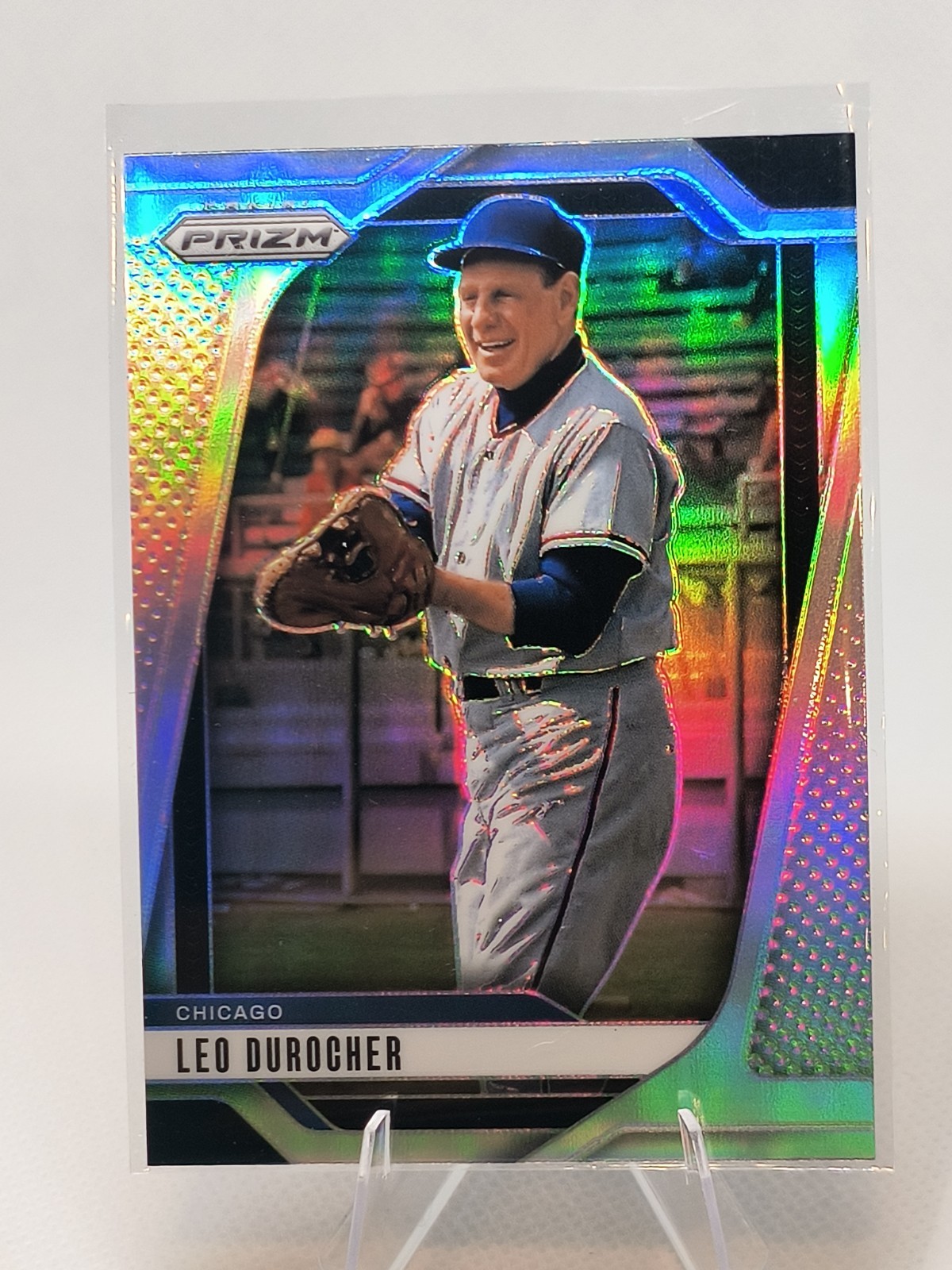 2025 Panini Prizm #201 Leo Durocher Silver Prizm Chicago Cubs