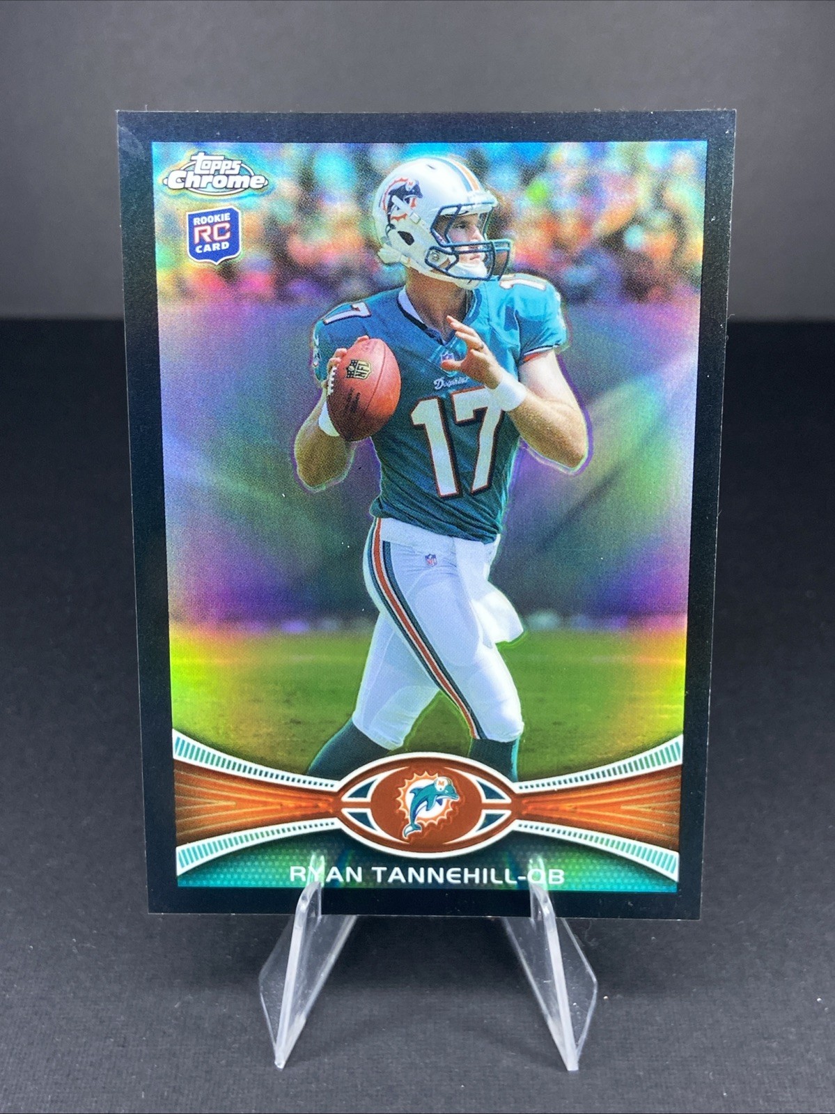 Ryan Tannehill 2012 Topps Chrome Black Refractor Rookie RC #105/299 RARE!