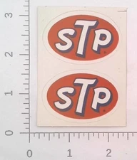 Vintage STP Motor Oil Company Performance Racing Advertising Sticker Decal