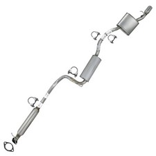 Stainless Steel Manifold-Back Exhaust System Kit fits: 2008-2011 Ford Focus 2.0L